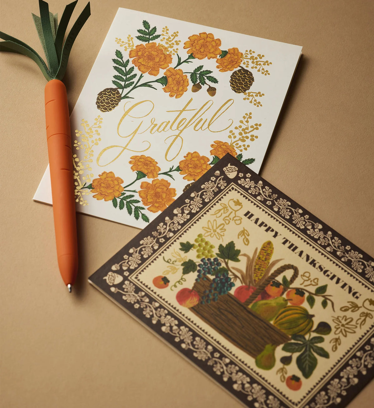 Bunch of Tricolor Carrots Pens