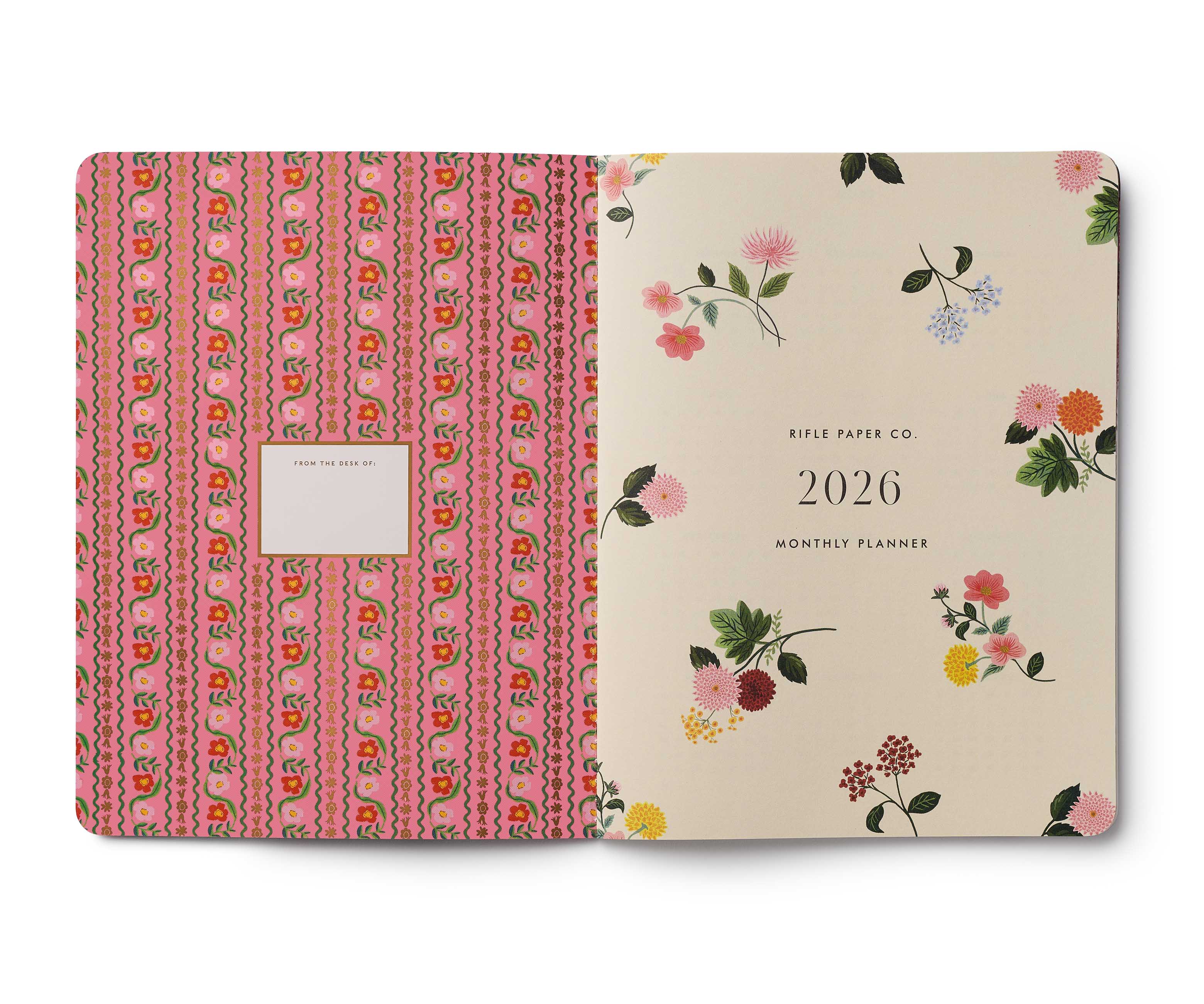 Academic Agenda 2025-2026 17 months - Wildwood - Rifle Paper Co