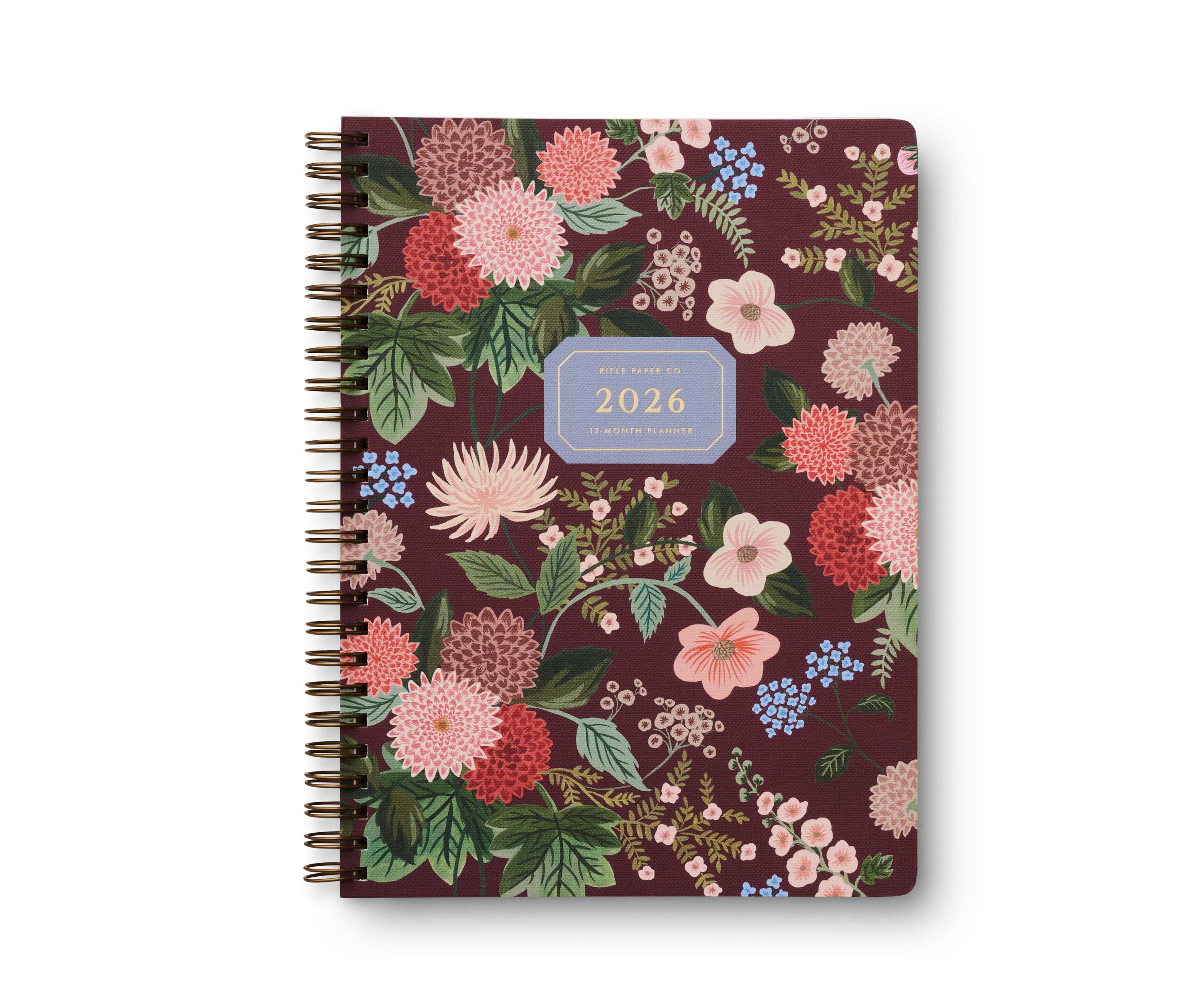 2025 Mimi Softcover Spiral-bound Diary (12 Months) - Rifle Paper