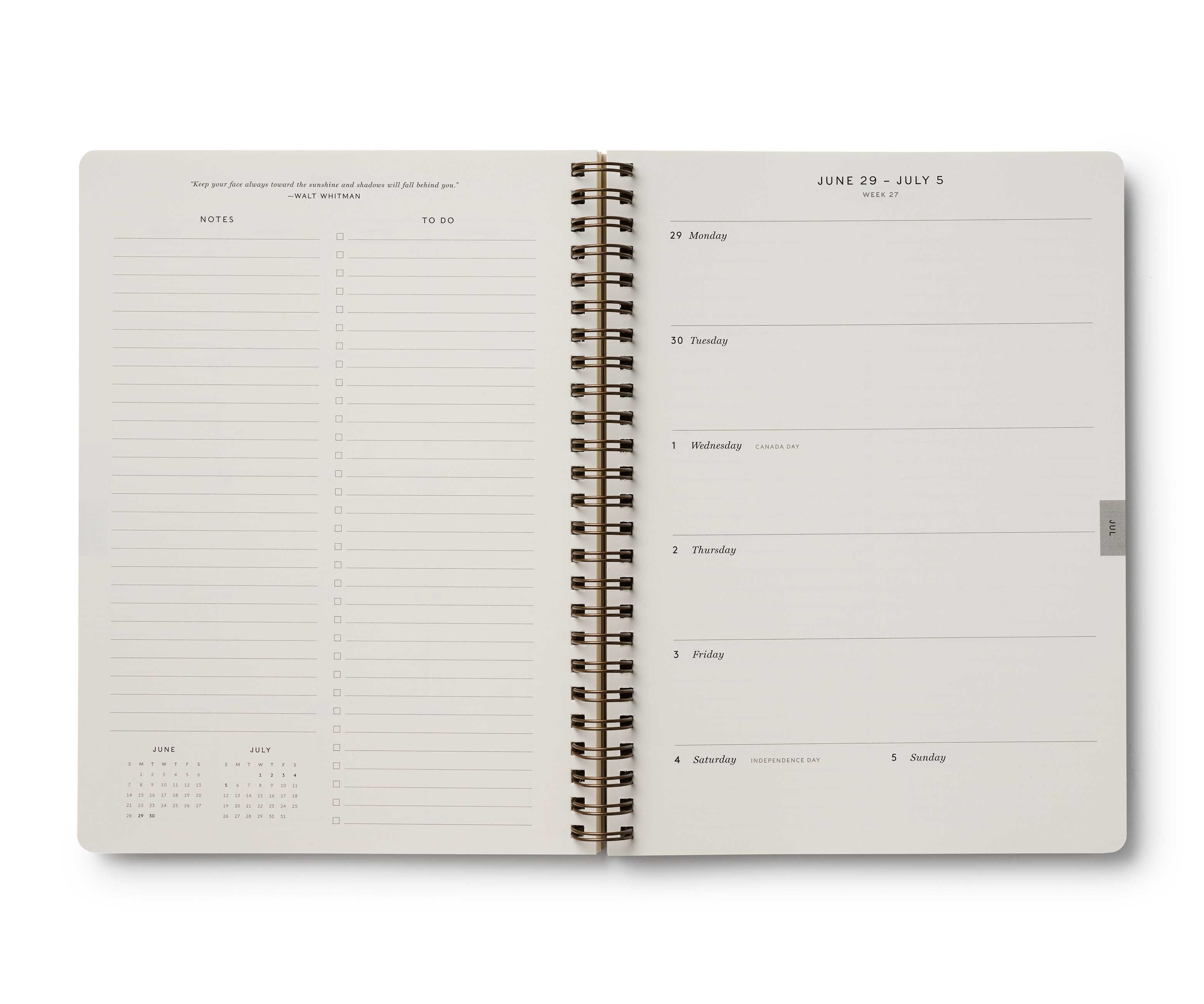2025 Mimi Softcover Spiral-bound Diary (12 Months) - Rifle Paper