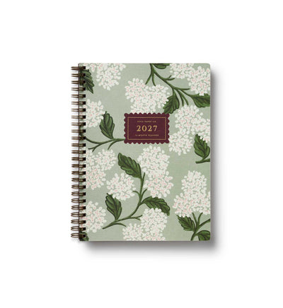 Agenda 2027 12 meses - Sage Hydrangea - Rifle Paper Co