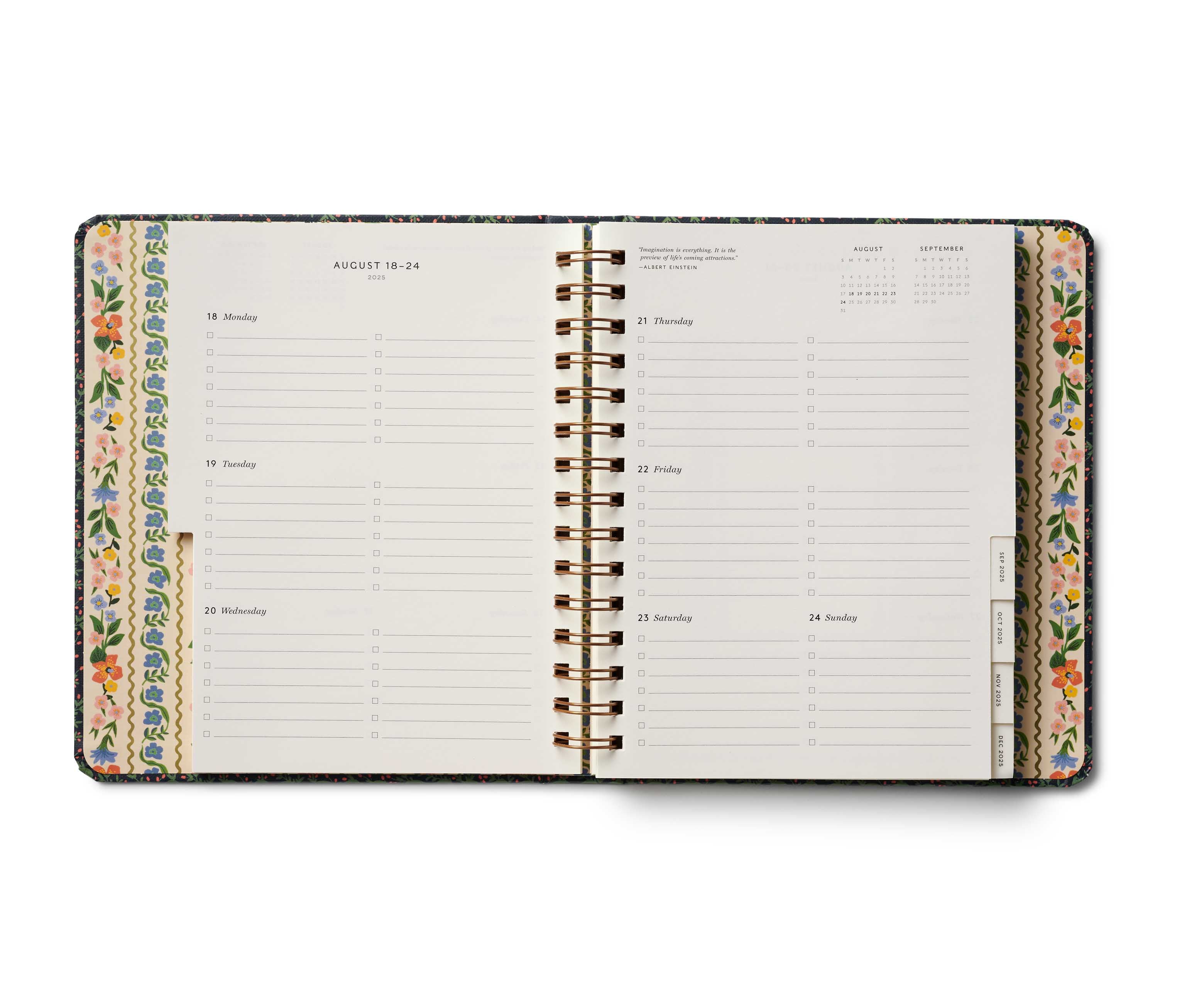 Agenda Acadèmica 2025-2026 17 mesos - Wildwood - Rifle Paper Co