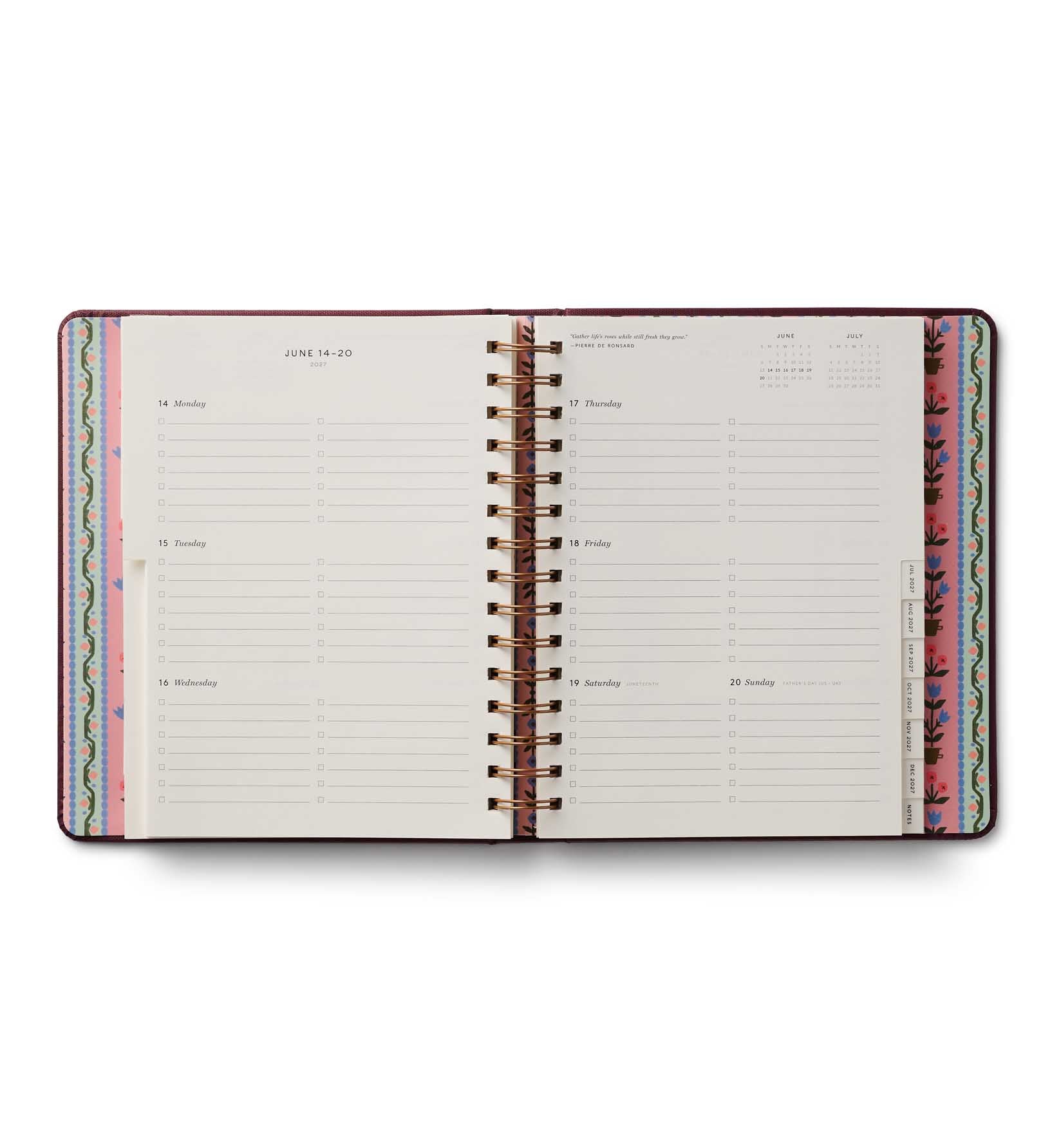 Agenda Académica 2026-2027 17 meses - Ladies Night Book Club - Rifle Paper Co