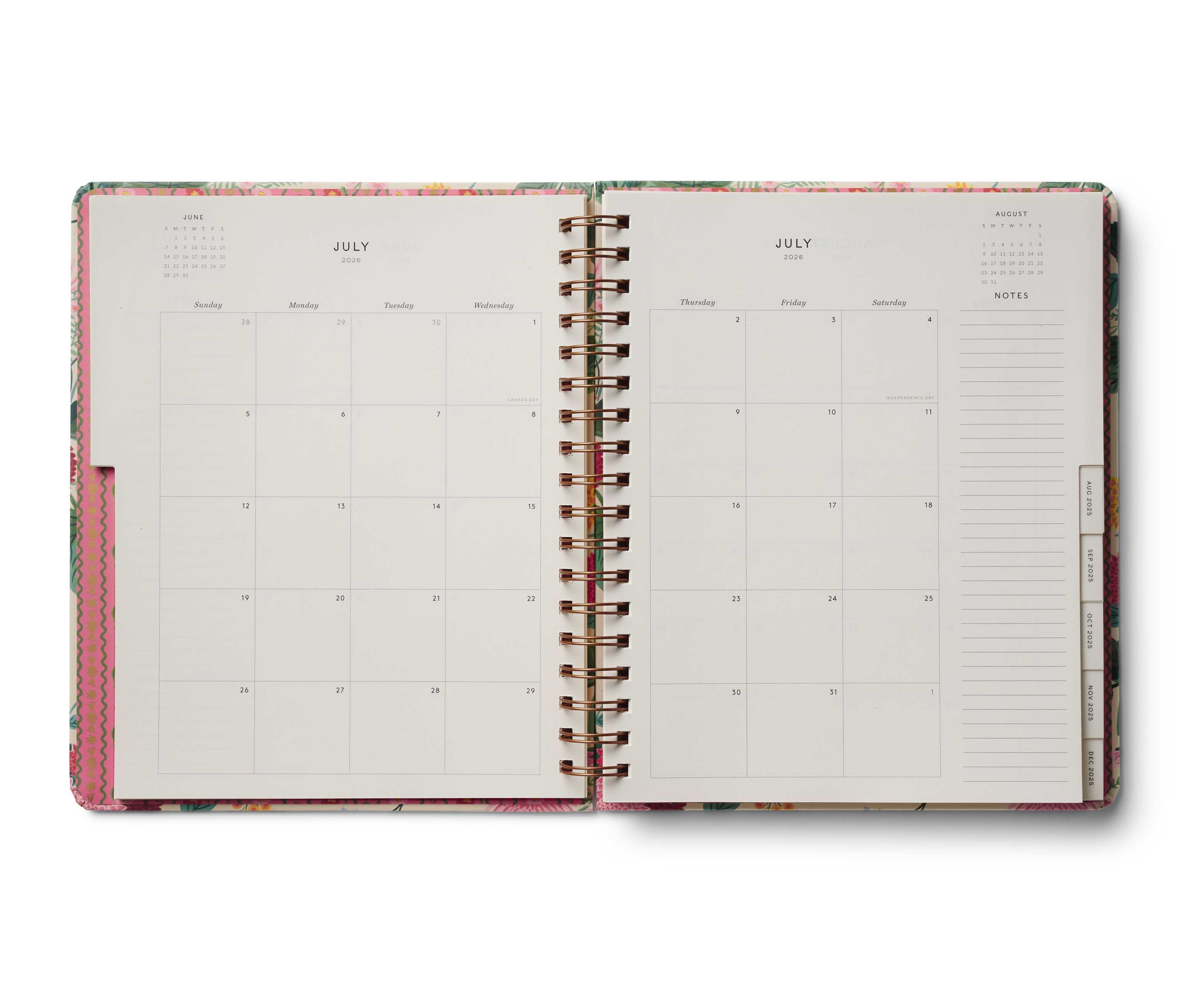 Agenda Acadèmica 2025-2026 17 mesos - Dahlia - Rifle Paper Co
