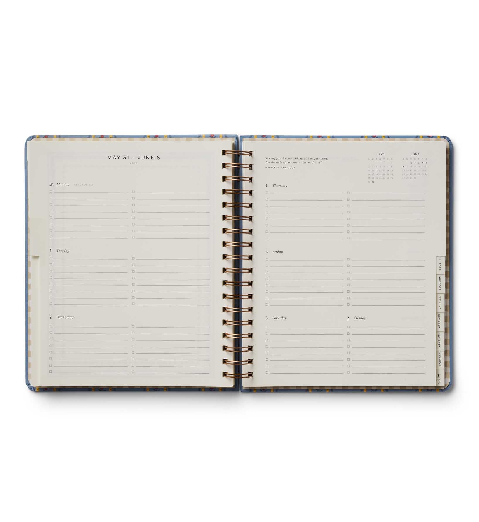 Agenda Académica 2026-2027 17 meses - Schoolhouse - Rifle Paper Co
