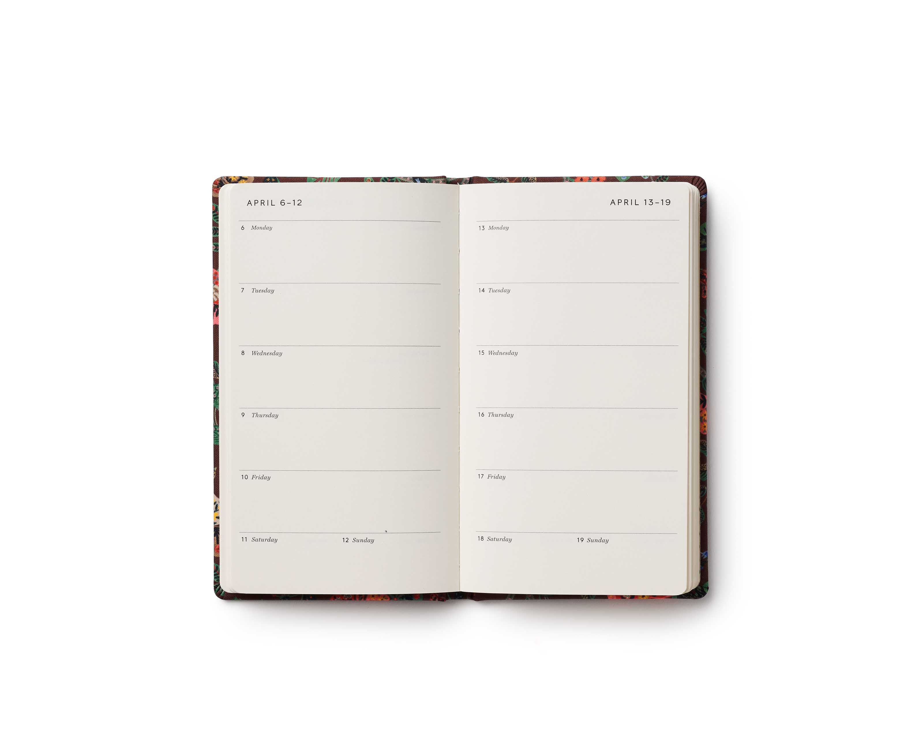2025 Roses Pocket Diary (12 months) - Rifle Paper