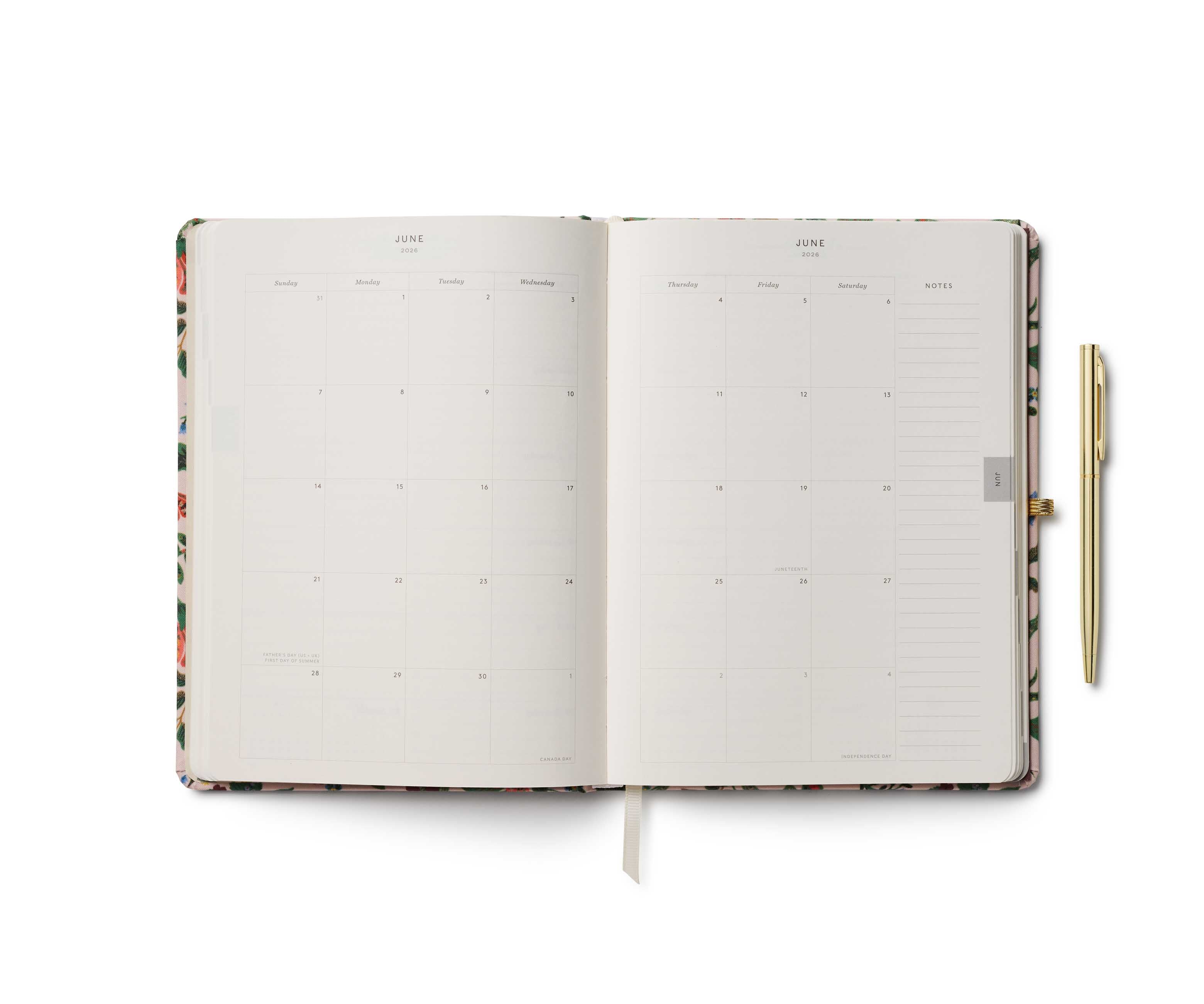 Agenda 2026 con bolígrafo - Gracie - Rifle Paper Co
