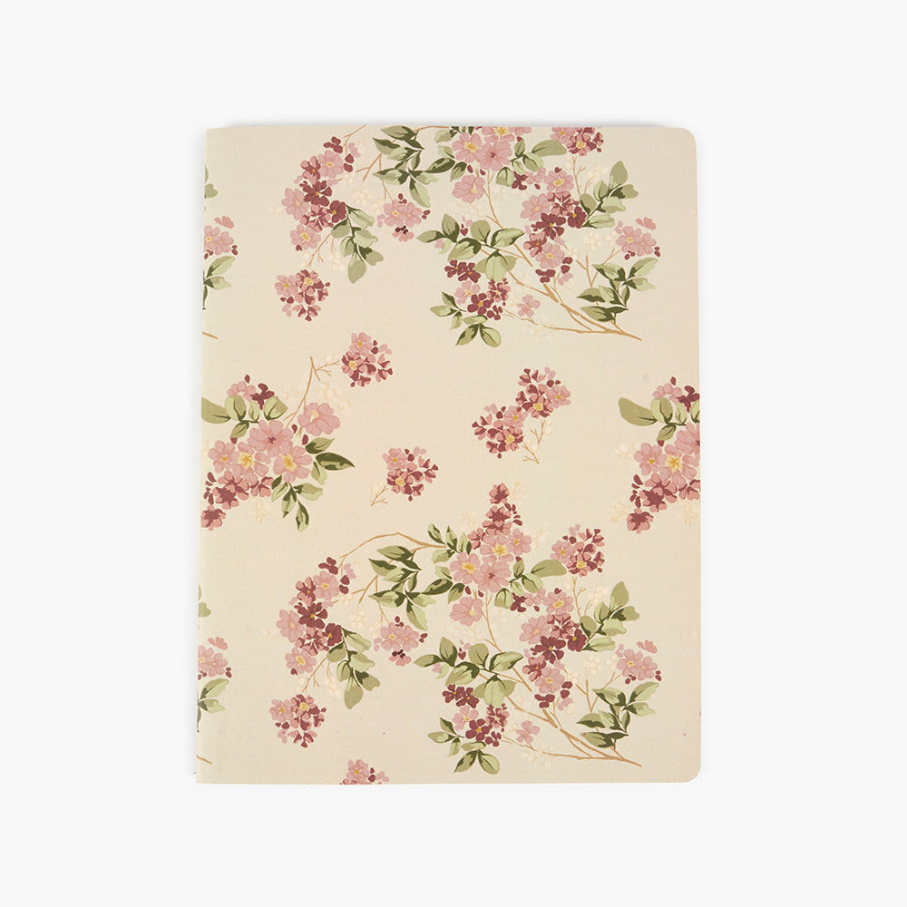 Pack 3 libretas cosidas Flores 25x19cm - Pepa Paper