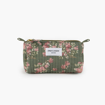 Neceser Pequeño Flores - Pepa Paper