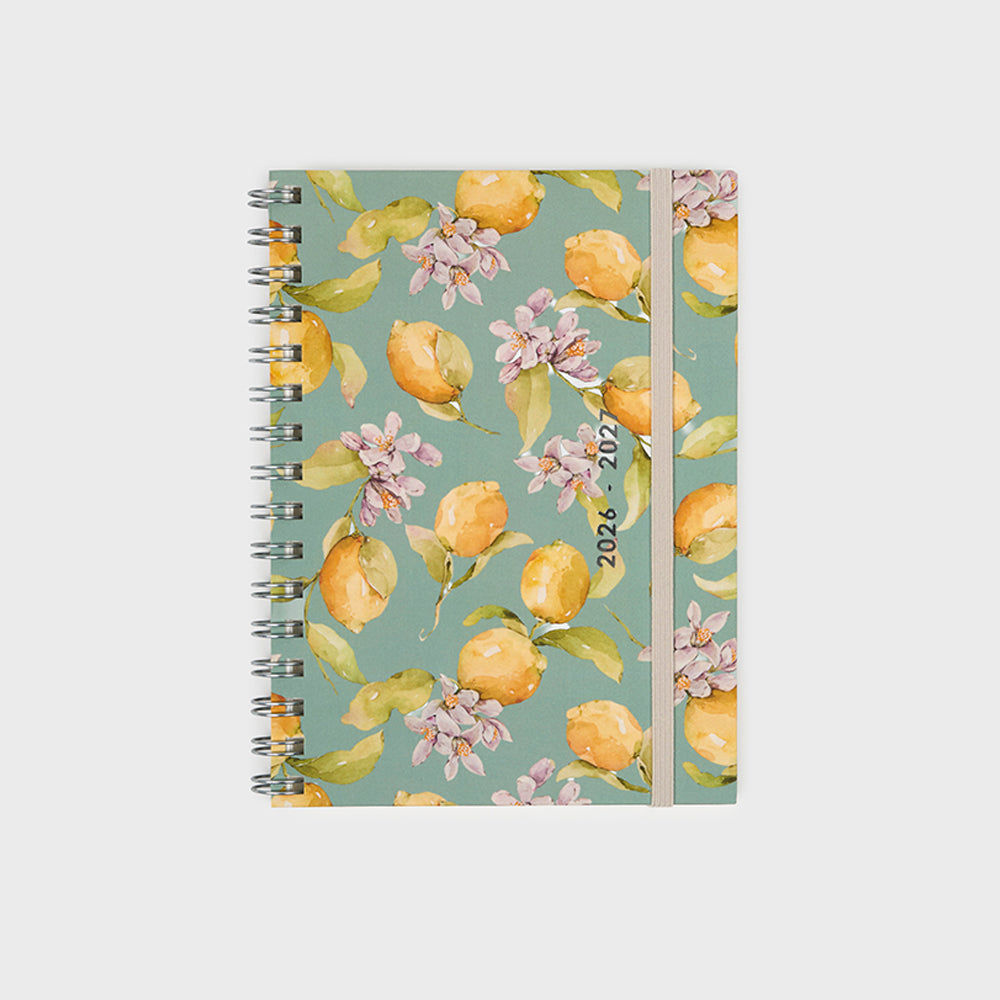 Agenda académica A5 2026-27 - Lemon Garden