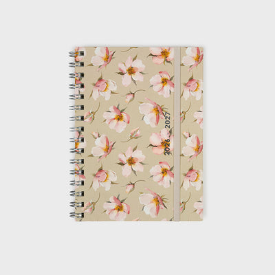 Agenda académica A5 2026-27 - Soft Magnolia