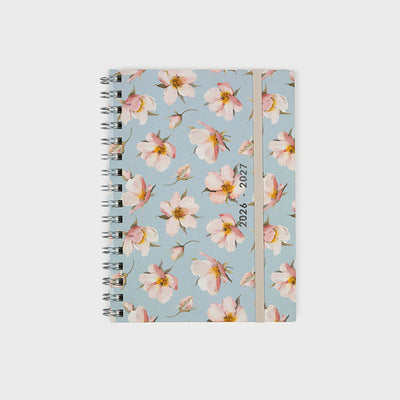 Agenda académica A5 2026-27 - Blue Magnolia