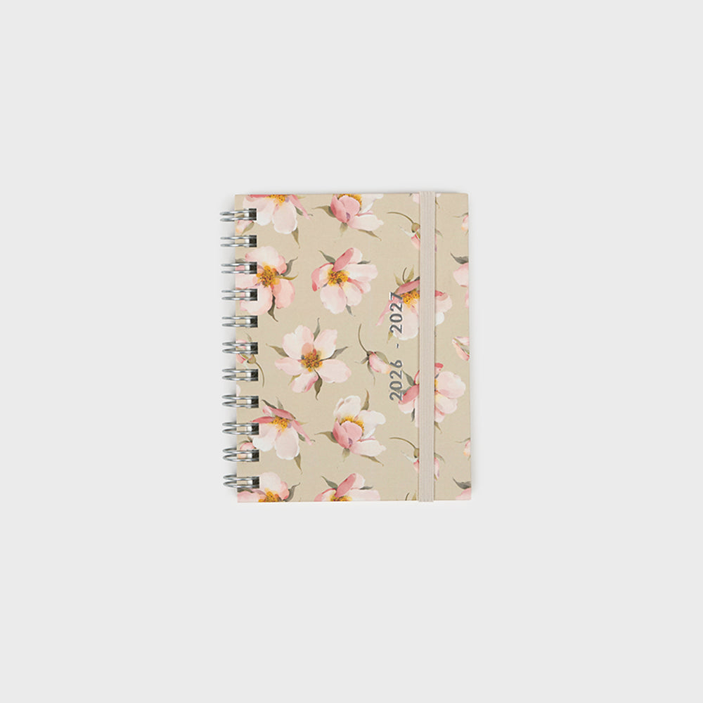 Agenda académica A6 2026-27 - Soft Magnolia