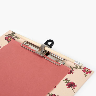 A4 Floral Roses Clamp Plate