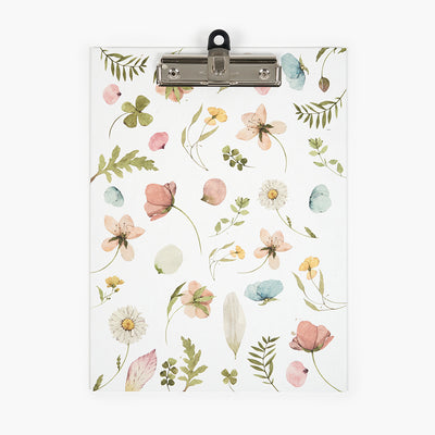 Clip plate A4 Spring Flowers