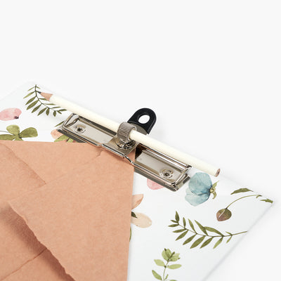 Clip plate A4 Spring Flowers