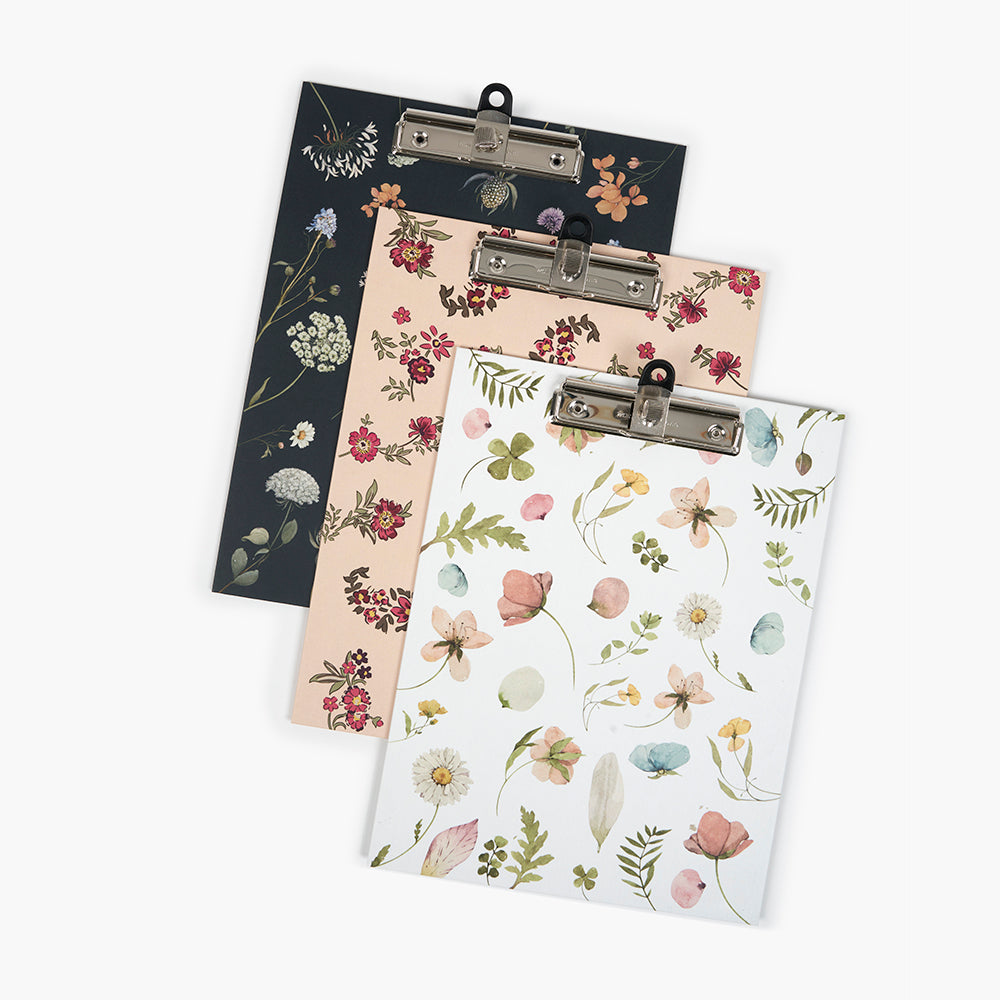 Plancha pinza A4 Floral Roses