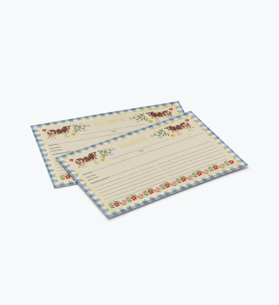 Fichas de Recetas Home Sweet Home - Rifle Paper Co.