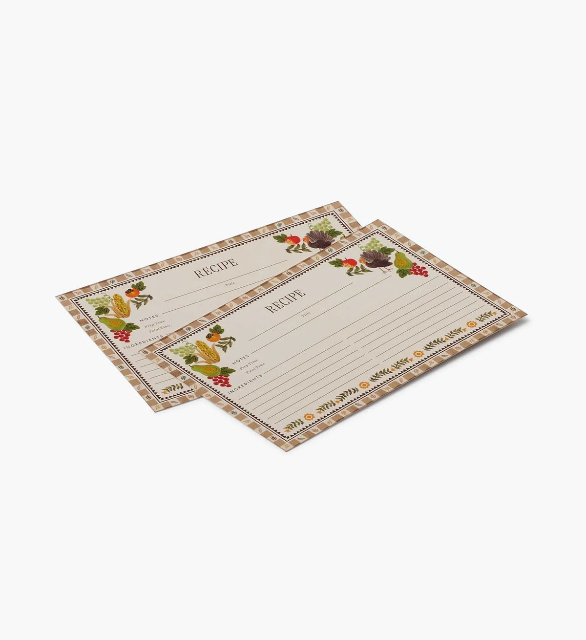 Fichas de Recetas Harvest - Rifle Paper Co.