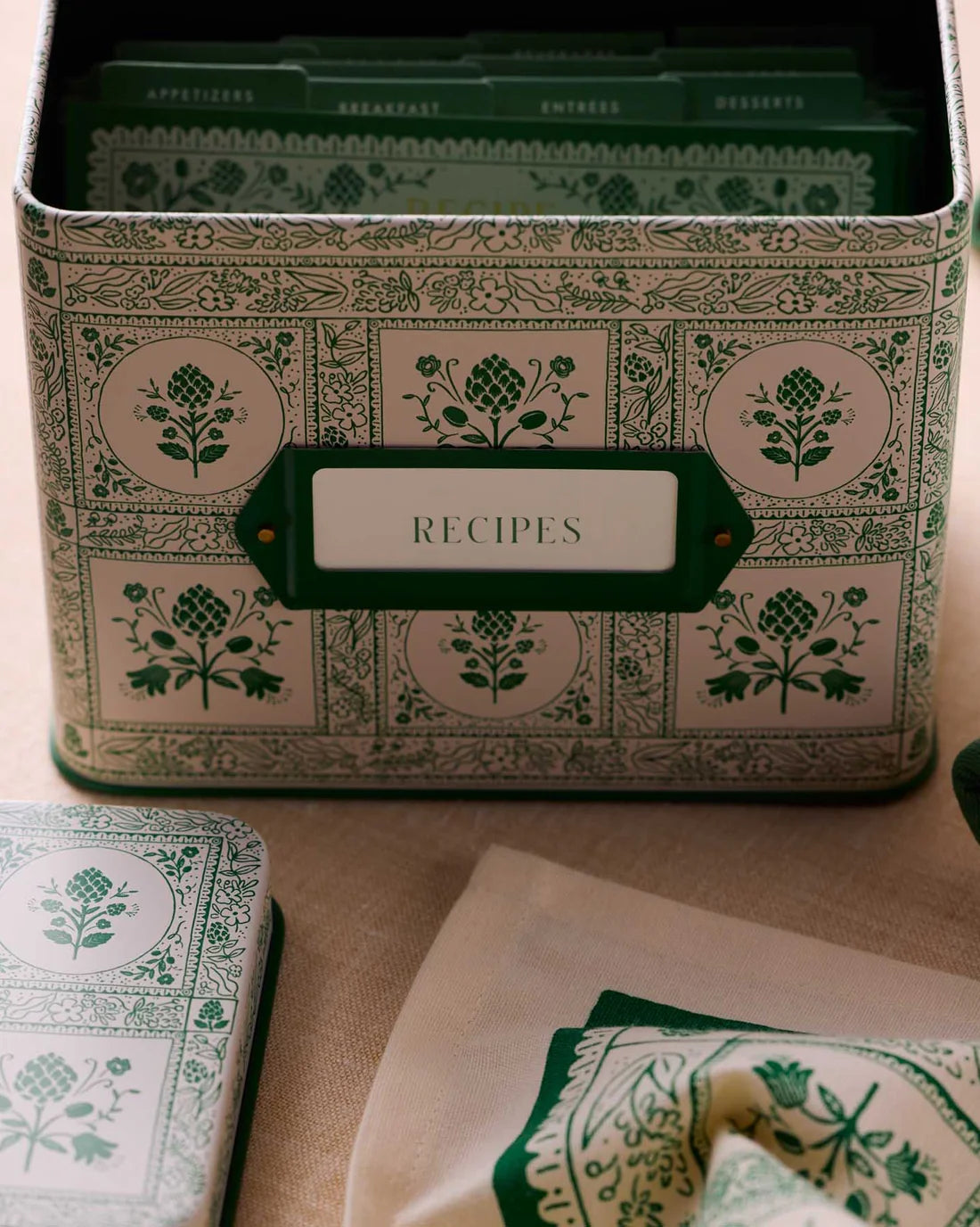 Caja de recetas Artichoke - Rifle Paper