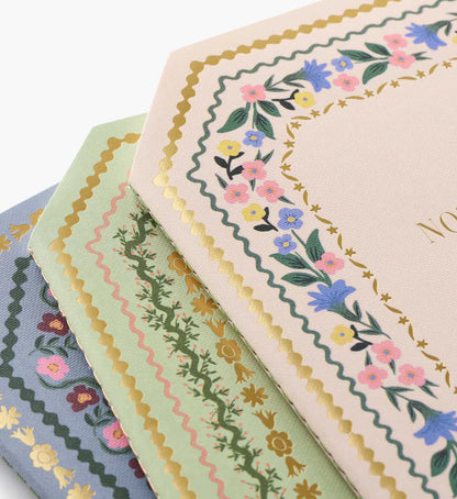 Pack 3 libretas cosidas Gemma - Rifle Paper co.