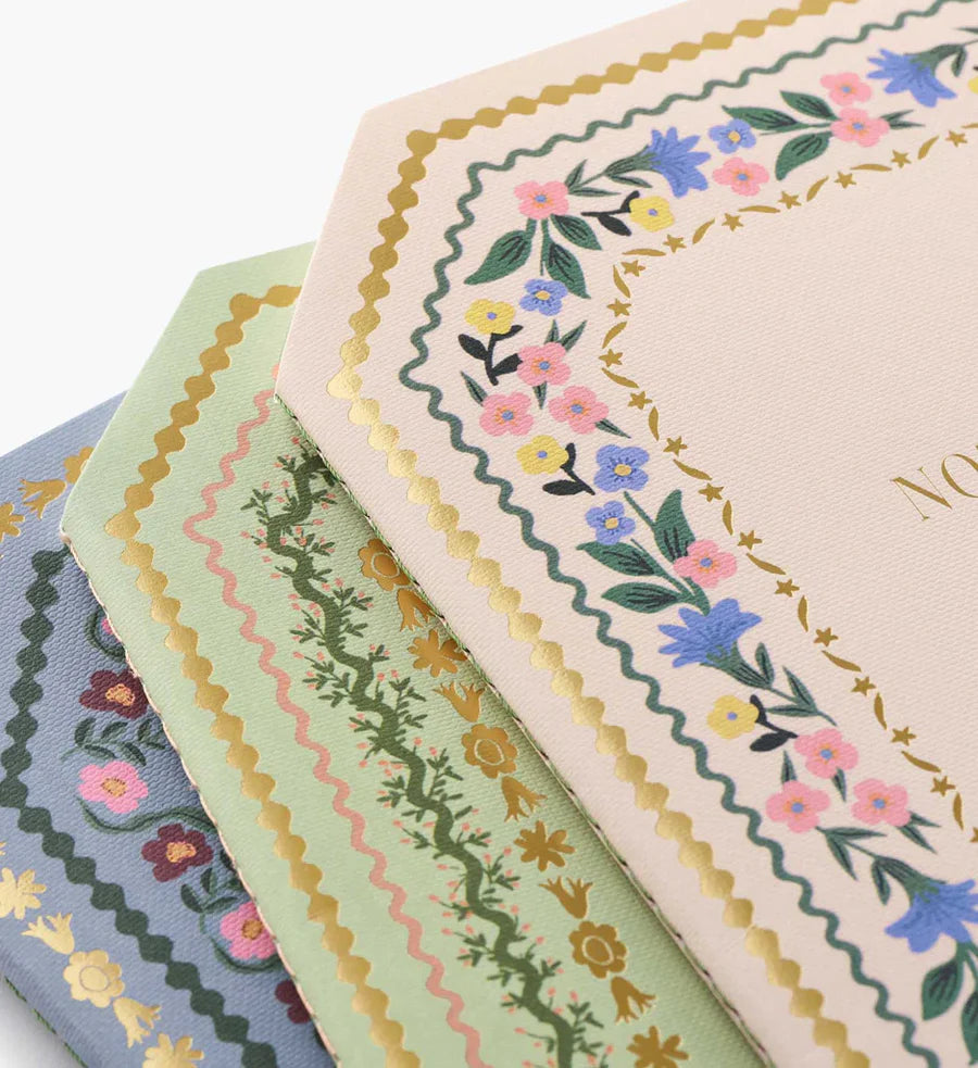 Pack 3 libretas cosidas Gemma - Rifle Paper co.
