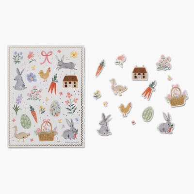 Spring Farm Sticker Set