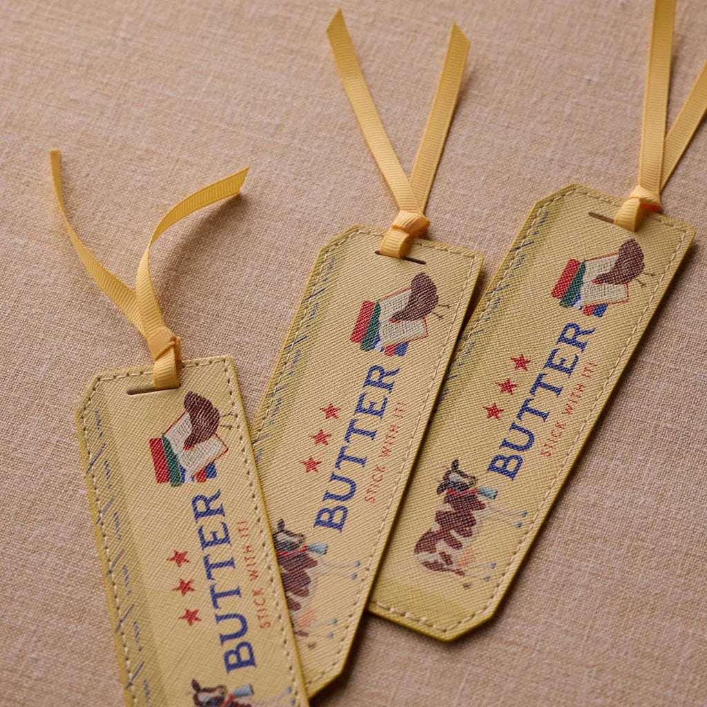 Punto de libro Butter Stick with It - Rifle Paper co