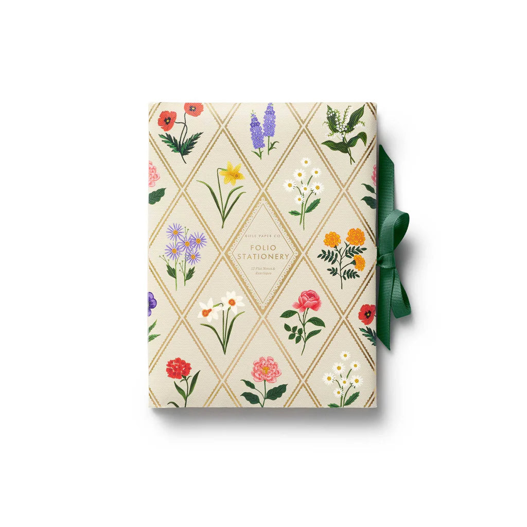 Garden Study Folio Stationery Set