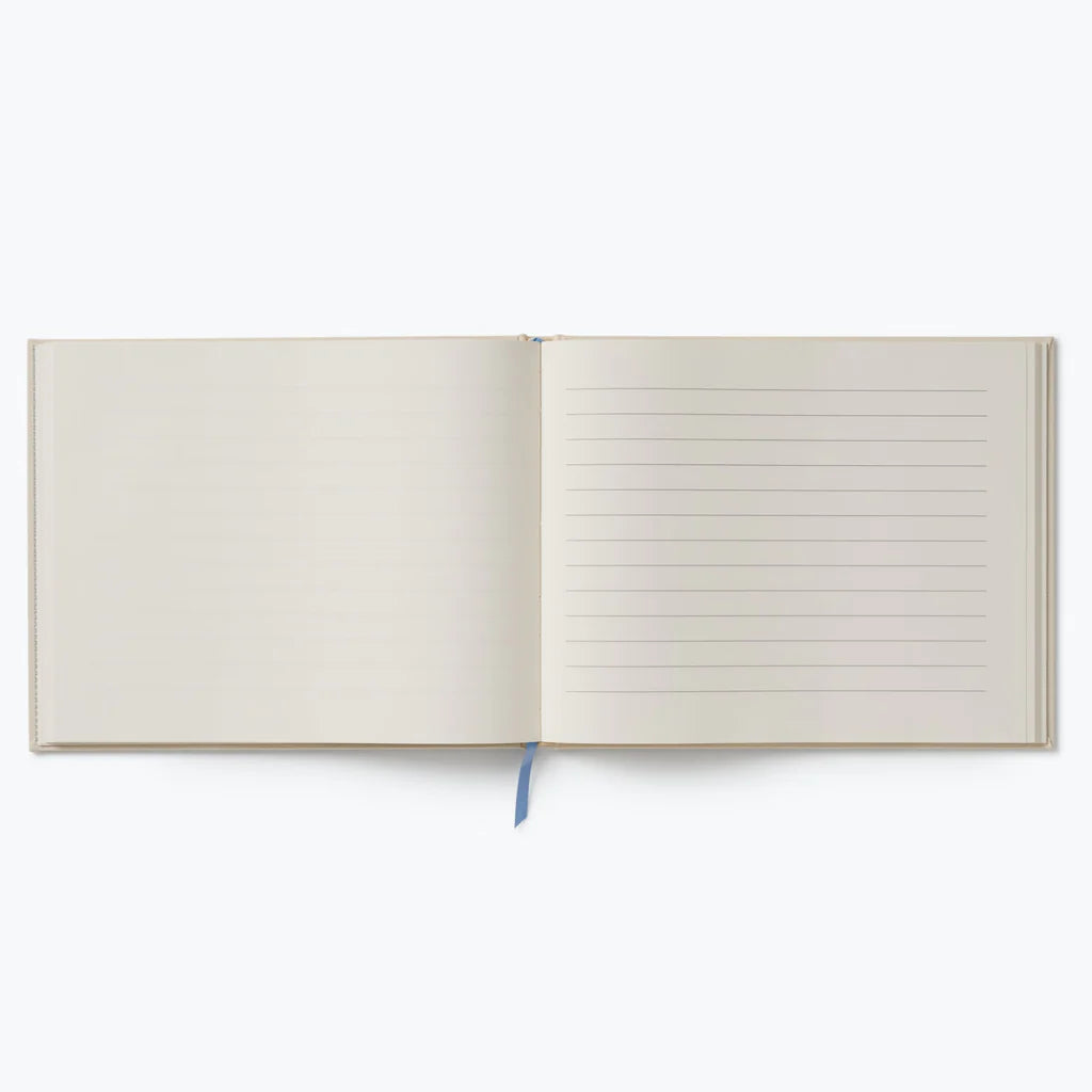 Libro de invitados en tela bordada - Home Sweet Home- Rifle Paper Co
