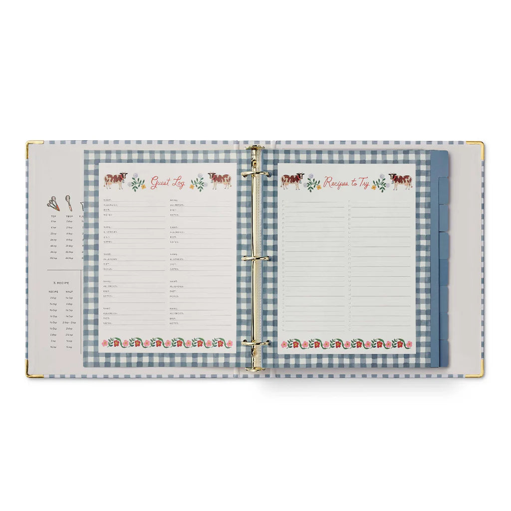 Carpeta anillas Recetario - Home Sweet Home - Rifle Paper Co.