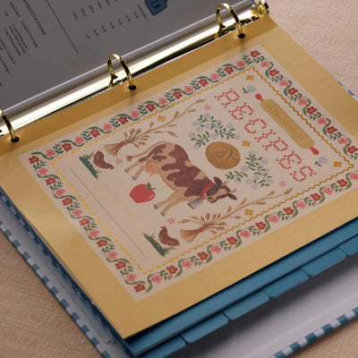 Carpeta anillas Recetario - Home Sweet Home - Rifle Paper Co.