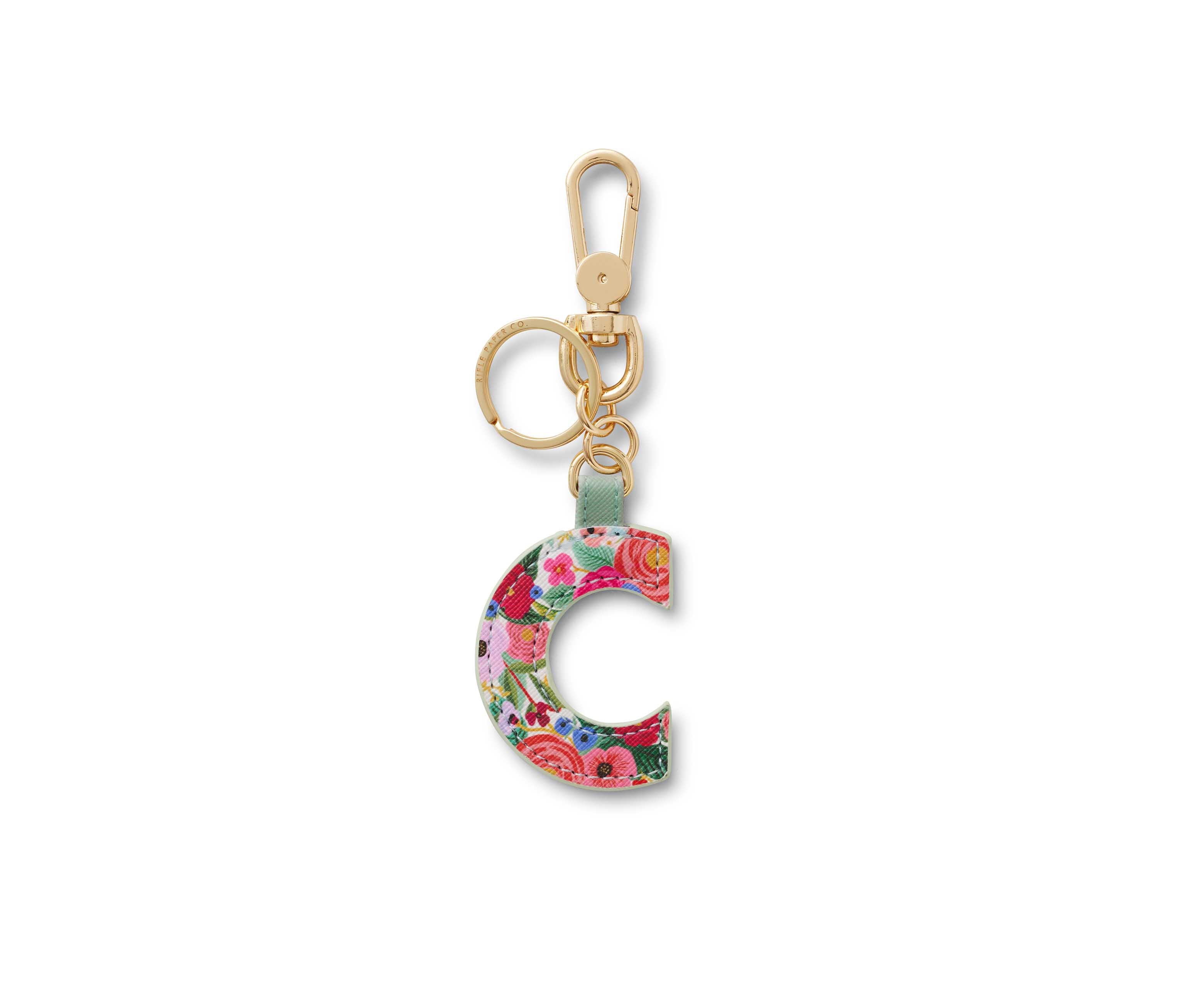 Llavero con Inicial A- Z Garden Party - Rifle Paper Co