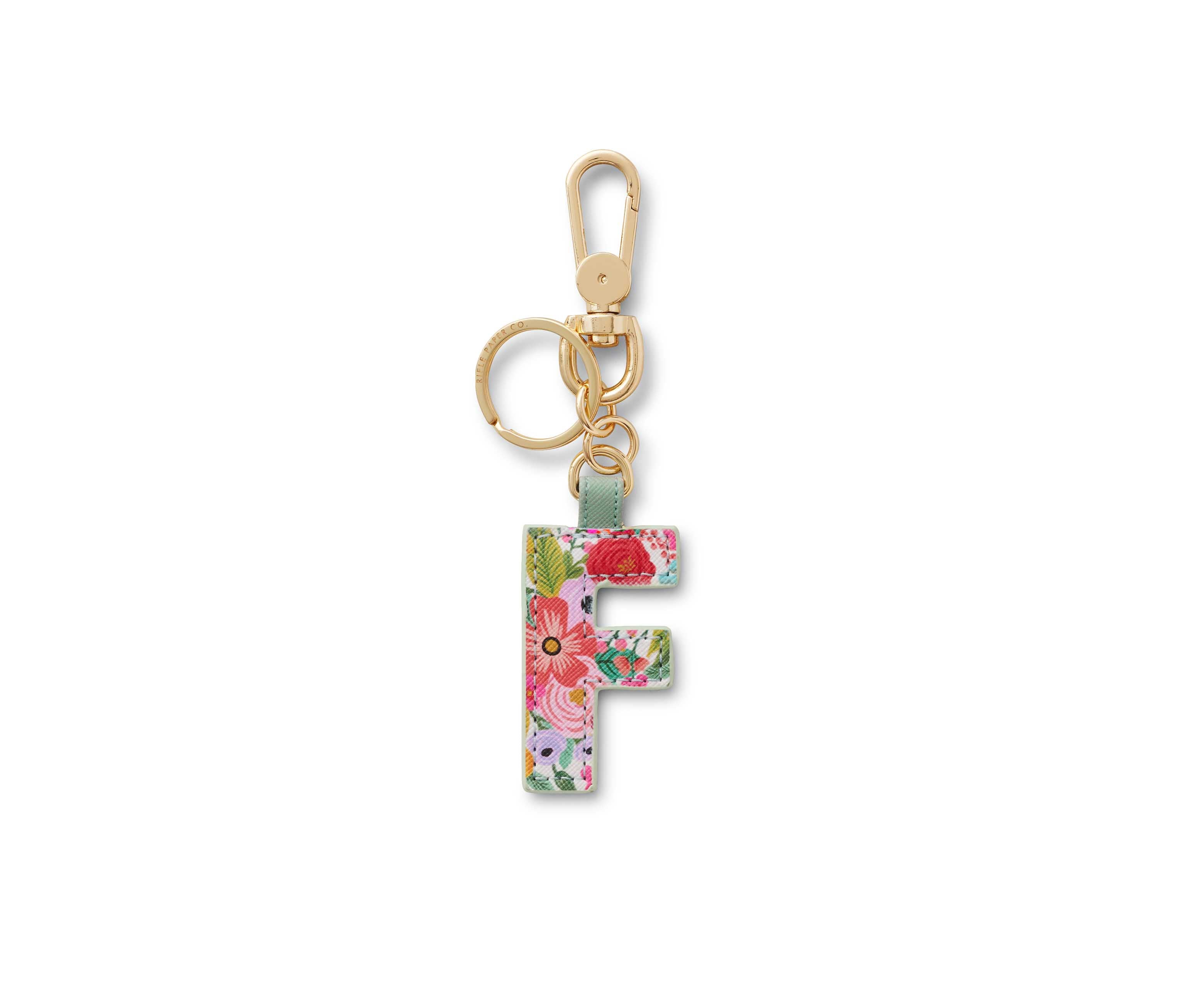 Llavero con Inicial A- Z Garden Party - Rifle Paper Co