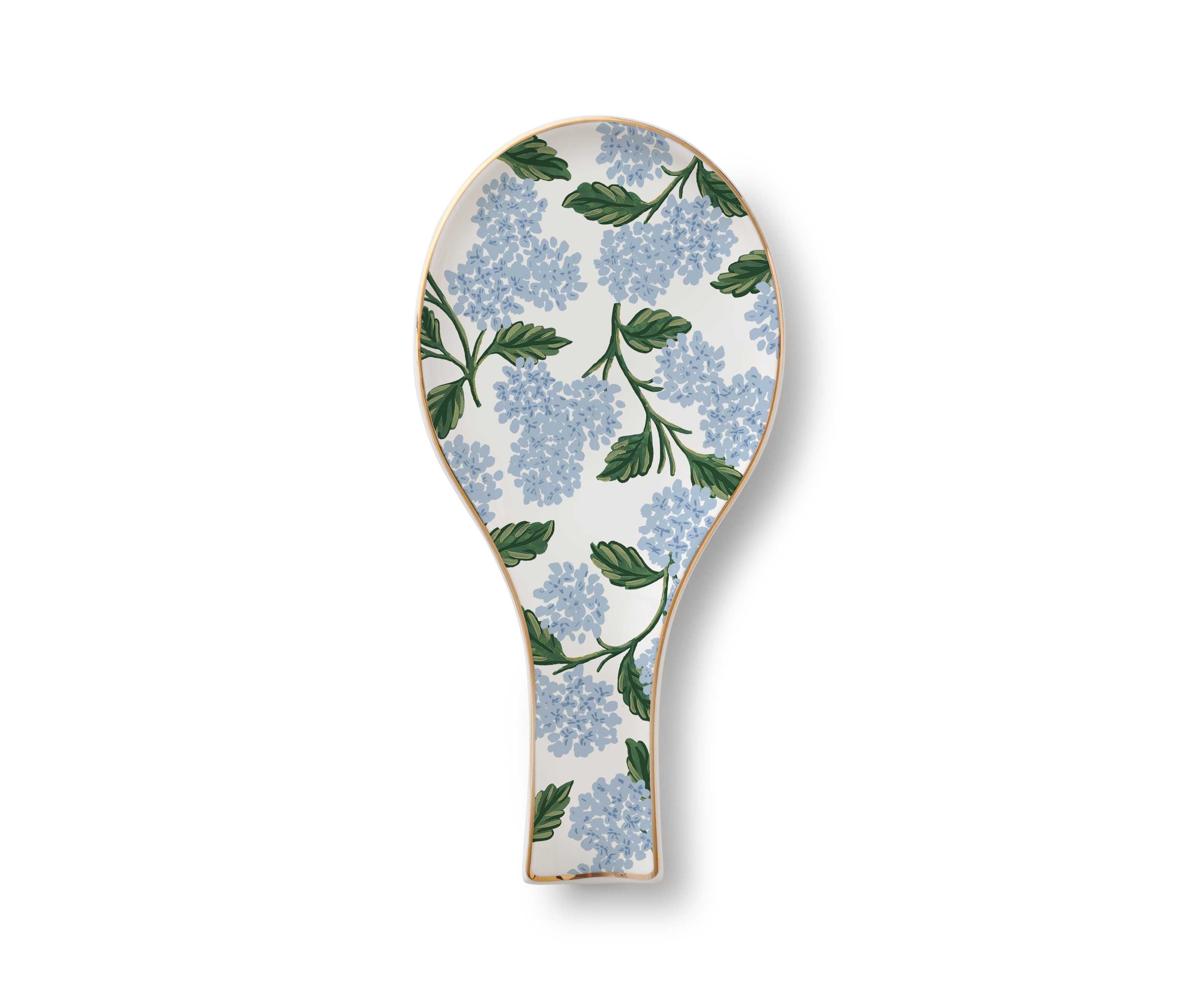 Reposacucharas de porcelana Hydrangea - Rifle Paper Co