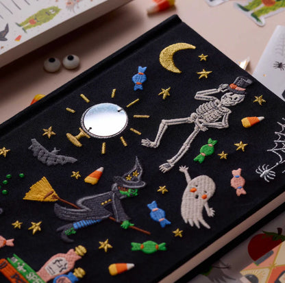 Diario personal bordado Halloween - Rifle Paper