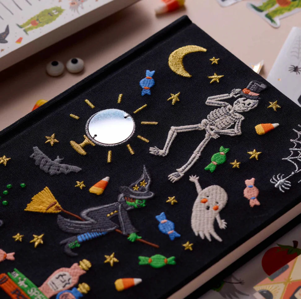 Diario personal bordado Halloween - Rifle Paper