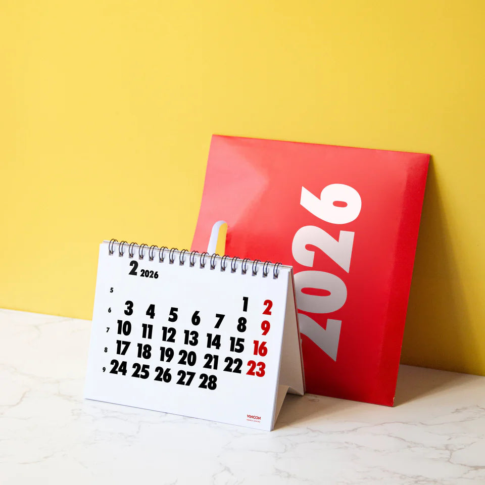 Calendari de sobretaula VINÇON 2025