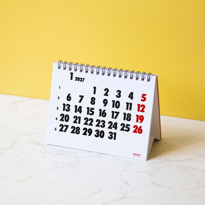 Calendario de sobremesa VINÇON 2027