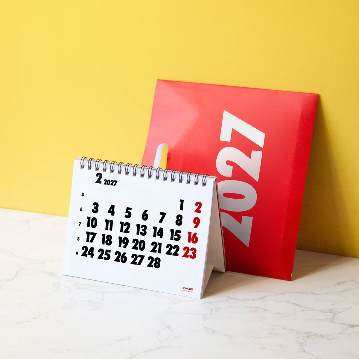 Calendario de sobremesa VINÇON 2027