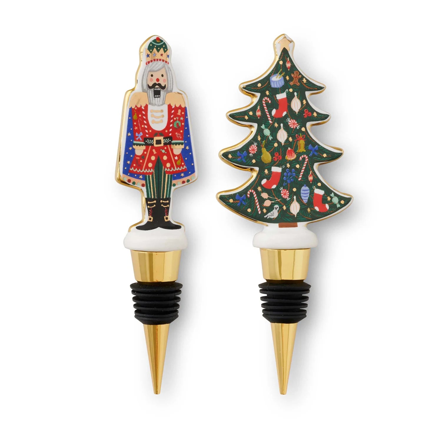 Set de tapones de vino Nutcracker - Rifle Paper Co