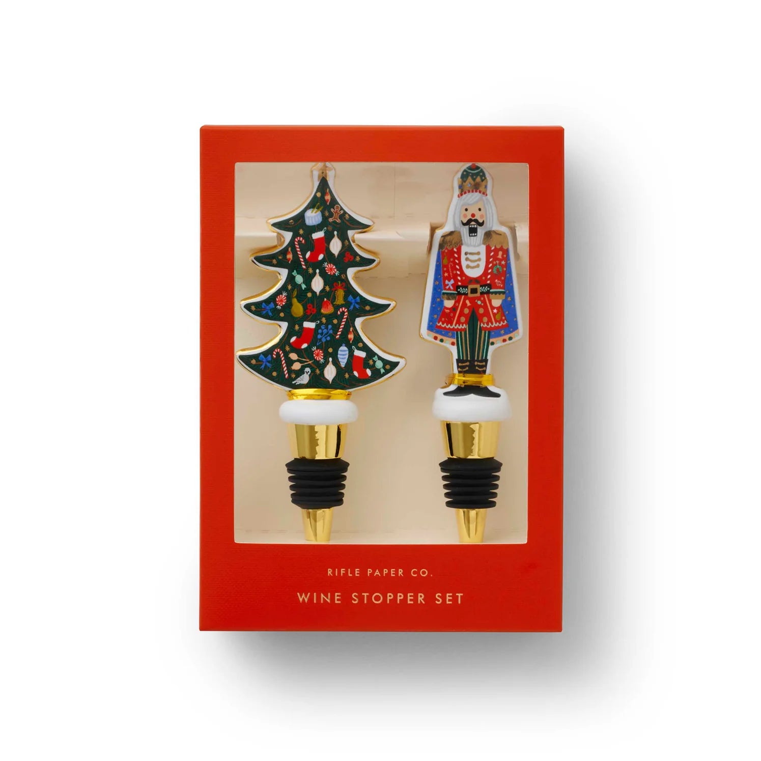 Set de tapones de vino Nutcracker - Rifle Paper Co