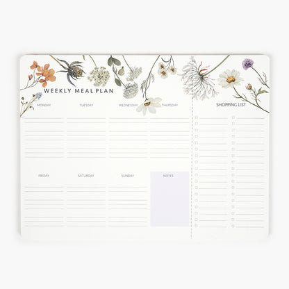 Wild Flowers Menu Planner