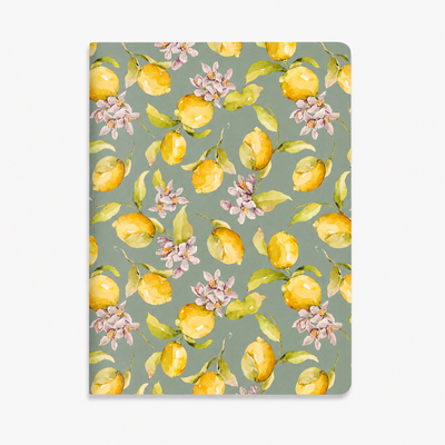 Libreta grapada 16hojas A4 Lemon Garden