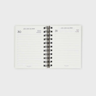 2026 A6 Daily Planner (12 months)