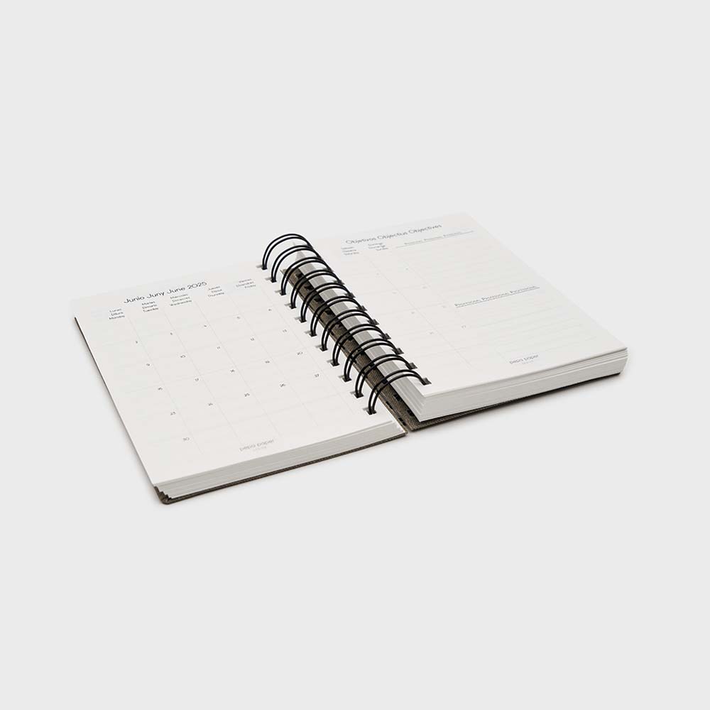 2026 A6 Daily Planner (12 months)