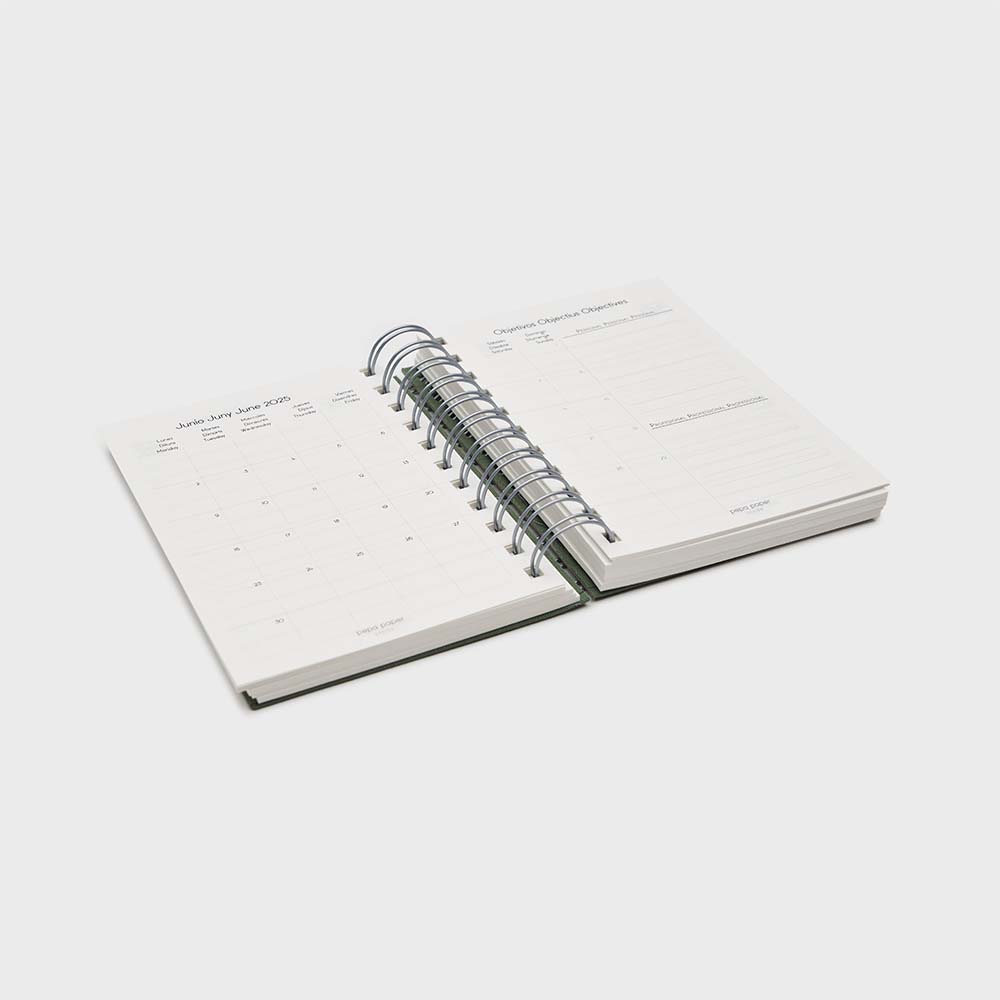 2026 A6 Daily Planner (12 months)