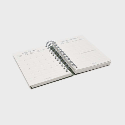 2026 A6 Daily Planner (12 months)