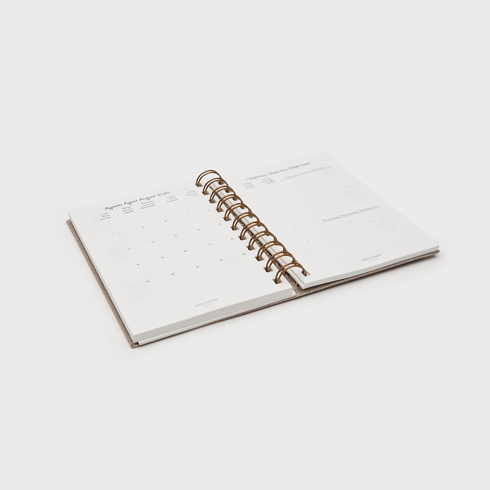 A6 academic diary 2025-2026 16 months