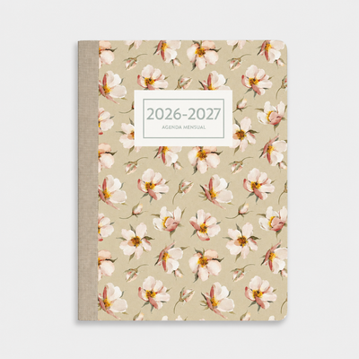 Agenda Mensual 2026-27 Català - 16 mesos - Soft Magnolia